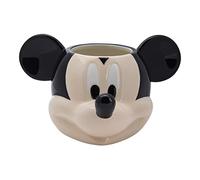 MICKEY MOUSE Tasse en Forme - Disney Officiel, Tasse Céramique Collectible, Cadeau Original pour Fans Disney, Grande Capacité