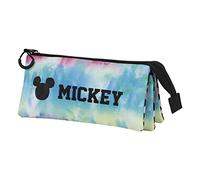 Mickey Mouse Tie-Trousse Triple Fan 2.0, Bleu