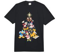 Mickey Mouse Tree Noël Comfort Colors Adult Heavyweight T-shirt