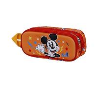 Mickey Mouse Whisper-Trousse 3D Double, Bleu