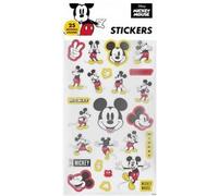 Mickey Simply Bold Lot de 25 autocollants en papier réutilisables