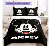 Mickey Sur Fond Noir ? Cadeau D'anniversaire Créatif, Decoration De Noël, Ambiance Festive Pour Halloween Et Thanksgiving, Motif Imprime Duve.