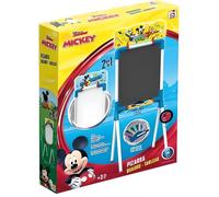 Chicos - Tableau Enfant Junior Mickey Mouse 2x1 | Tableau Enfant double face pour feutres effaçables et craies de couleurs | enfant +36 mois. (53009)