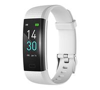 MicLee Montre de Sport Intelligente Bluetooth, Montre de Fitness Hommes Femmes, trackers d'activité, Paramètres multilingues, Chargement USB, podomètres, Disponible pour iOS et Android, Gris