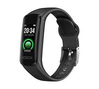 MicLee Montre de Sport Intelligente Bluetooth, Montre de Fitness pour Homme Femme, trackers d'activité Bluetooth, IP68 étanche, multilingues, Chargement Portable USB, podomètres, Bracelet en Silicone
