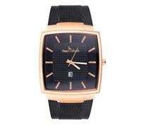 MicLee Montres à Quartz Homme Montre Bracelet avec Grand Cadran Carré Minimaliste Or Rose Montre Etanche Bande en Acier Inoxydable pour Femmes Garçons