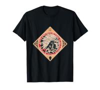 Micmac Indien amérindien courageux ennemi fort T-Shirt