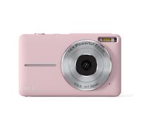 Micmetago Appareil Photo 4K pour Vlog et Selfie, Écran Orientable 180°, 48MP, Zoom 16X, Caméra Compacte Légère pour Fille & Femme, Webcam USB, Idée Cadeau Créative