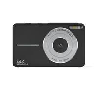 Micmetago Appareil Photo 4K pour Vlog et Selfie, Écran Orientable 180°, 48MP, Zoom 16X, Caméra Compacte Légère pour Fille & Femme, Webcam USB, Idée Cadeau Créative