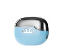 Micmetago Coupe-ongles électrique 4-en-1 tendance, lime à ongles automatique silencieuse avec LED et collecte des résidus, gadget manucure viral pour mains et pieds (blau)
