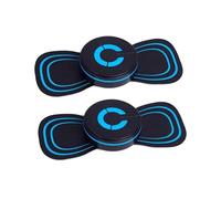 Micmetago coussinets de massage cervical sans fil EMS pour nuque et épaules, mini nackenmassagegerät discret pour relâcher les tensions au bureau et à la maison (2 Artikel)