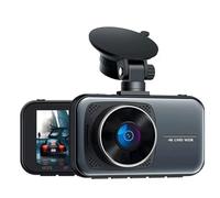 Micmetago Dashcam 4K avec Batterie Intégrée, Dashcam Auto sans Fil avec Parküberwachung 24h, Caméra Voiture Avant & Arrière, Grand Angle, Vision Nocturne, Boucle d’Enregistrement