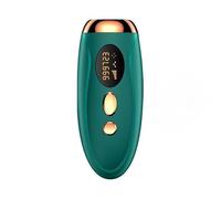 Micmetago Peau douce chez soi - Épilateur lumière pulsée, mode doux peau sensible, jambes satinées & maillot net, routine beauté apaisante (green)