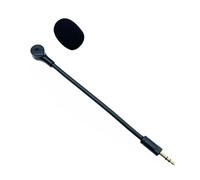 MICMXMO Microphone de rechange compatible avec Razer Electra V2, pour casque de jeu Barracuda X, réduction du bruit, pour PS4, Xbox One, Switch, Mac, PC, prise jack 3,5 mm