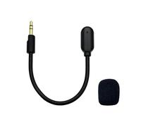 MICMXMO Microphone de rechange pour casque de jeu Razer Barracuda X avec suppression du bruit, micro à perche vocale cristalline pour Switch PS5 PS4 Mac, PC, ordinateur, prise jack 3,5 mm