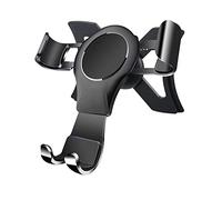 MICMXMO Support Téléphone Portable Phone Holder pour Audi A3 8V 2014-2019, Support de Téléphone Gravity Auto Hatchback Lock Stable sans Jitter Hatchback Fentes Aération en Alliage Aluminium, Noir