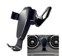 MICMXMO Support Téléphone Voiture pour Audi A1 8X(2010-2018), 360°Rotation Gravity MéTal Alliage Aluminium Car Air Vent Phone Holder Mount pour iPhone 17 16 15 14 13 12 11 et Tout Téléphone