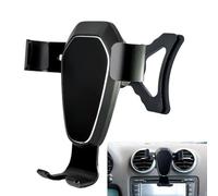 MICMXMO Support Téléphone Voiture pour Audi A3 8P(2004-2013), 360°Rotation Gravity MéTal Alliage Aluminium Car Air Vent Phone Holder Mount pour iPhone 17 16 15 14 13 12 11 et Tout Téléphone