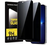 Micnkifo Verre Trempé pour iPhone 13 Pro Max Anti Espion 2 Pièces,Anti-Espion Film de Protection D'écran,Dureté 9H Anti-Rayures Sans Bulles Anti-Spy Privacy Confidentialité Protecteur Vitre