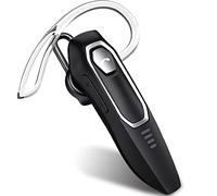 Micool Oreillette Bluetooth sans Fil V5.0 Anti Bruit, Casque Mains Libres 30H de Conversation et 400H de Veille, Oreillette sans Fil pour Camionneurs