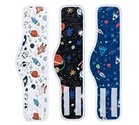 MICOOYO Couches réutilisables pour Chien mâle - Lot de 3 Bandes ventrales lavables pour Chiens de Grande Taille, Chiots, Chats (Taille L)