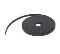 Micpointik 2GT Courroie de distribution 5 m x 6 mm antidérapante avec dents en nylon pour imprimantes 3D et machines CNC Sangle précise pour applications haute performance