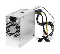 Micpointik 650 W Bloc d'alimentation pour HP Z2 G4 pour G5 Z1 800 G3 G4 TE01 TG01 DPS-650AB-30A, refroidissement silencieux protection contre les surcharges pour station de travail, métal argenté
