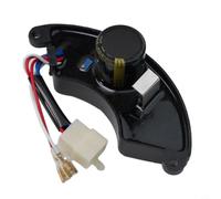 Micpointik AVR Régulateur de tension pour générateur 5KW-10KW avec porte-brosse de charbon, stabilise la tension de sortie automatiquement, empêche les dommages causés par les fluctuations, diesel