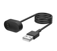 Micpointik Câble de charge USB pour Fitbit Inspire HR, charge rapide avec matériau TPE, câble de rechange robuste pour fitness, 100 cm, noir, compatible avec la série Inspire (100 cm)