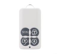 Micpointik CT80L Sirène infrarouge solaire Détecteur de mouvement 120 dB Volume IP67 Étanche pour la défense du sanglier Agriculture Extérieur CT80L (télécommande)