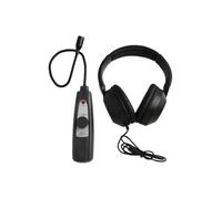 Micpointik Détecteur de fuite à ultrasons pour pression et vide - Appareil de diagnostic portable avec alarme acoustique et optique - Sensibilité réglable - Prise casque - Pour voiture