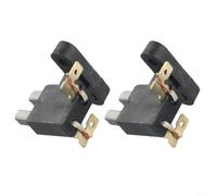 Micpointik Ensemble de balais de charbon pour générateur pour gx390, 2 pièces support en cuivre avec régulateur, haute conductivité et durabilité, convient pour générateur d'électricité essence diesel