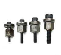 Micpointik Kit de tête de pince à riveter manuelle en acier pour M3 M5 M6 M8 pour m10 Pièce de rechange pour remplacer les mandrins sans acheter de nouveaux outils pour une solution robuste pour les