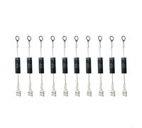 Micpointik Lot de 10 diodes à micro-ondes CL04-12 - Diode haute tension jetable pour réparation d'appareils ménagers - Faible chute de tension - Haute capacité de surcharge - Installation facile