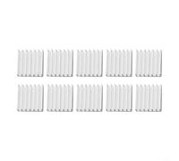 Micpointik Lot de 10 dissipateurs thermiques en aluminium - 14 x 14 x 6 mm - Dissipation thermique efficace pour puces IC CPU LED routeur carte mère électronique refroidissement passif composants