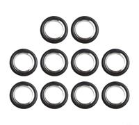 Micpointik Lot de 10 joints toriques sous vide en caoutchouc pour bride ISO KF10/16/25/40 - Résistant à la chaleur jusqu'à 250 °C - Résistant à l'huile - Design robuste pour systèmes de vide