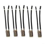 Micpointik Lot de 5 thermostat de moteur 17 AM, fermeture, thermostat bimétallique de la série KSD9700 pour ballasts de lampes fluorescentes, moteurs de voiture et couvertures chauffantes, 250 V 5 A