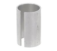 Micpointik Manchon de réduction de potence de vélo 1" à 1 1/8" Adaptateur de fourche 28,6 mm à 25,4 mm Réducteur en alliage d'aluminium pour potences de vélo de route, VTT et BMX Argent 32 mm Hauteur