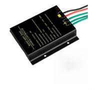 Micpointik MPPT Régulateur de charge d'éolienne étanche IP67 en aluminium pour système 12 V/24 V avec indicateur LED et protection contre les surcharges pour les zones résidentielles (C)