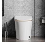 Micpointik Plaque de déclenchement cachée à carreler pour Geberit Sigma tous les modèles, plaque d'actionnement avec fixation magnétique, installation affleurante, contient 3 dessins de coupe