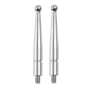 Micpointik Pointe de bouton d'horloge M1.6 avec boule en carbure de 2 mm pour l20,9 mm pour une mesure de précision compatible avec 513-474 Lot de 2 techniques de mesure industrielles