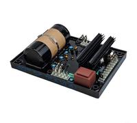 Micpointik Régulateur de tension automatique AVR R448 pour générateurs Leroy Somer LSA, boîtier ABS + métal avec protection contre les sous-tensions, stabilité réglable et pour fréquence 50/60 Hz