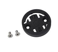 Micpointik Support d'ordinateur de vélo en plastique ABS pour Garmin pour wahoo pour bryton pour cateye Kit de montage robuste avec vis Noir Utilisation universelle en Cyclisme Chronomètre Mount