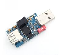 Micpointik USB Isolateur ADUM3160 2500V Déconnexion galvanique Plug-and-Play pour l'automatisation industrielle et les appareils médicaux Module de protection bleu contre les boucles de terre
