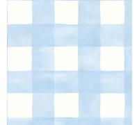 Micpolo Papier peint à décoller et à coller - Papier peint moderne à carreaux vichy - Papier peint autocollant amovible - Imperméable - En vinyle - Pour salle de bain, chambre à coucher, armoire - 44