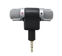 Micr en métal dense avec large étendue de fréquence pour l'enregistrement du son numérique, déni de batterie requise, micro de téléphone à pointe fendue