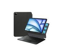 MICREAR Clavier AZERTY pour iPad 11" 11e Gén (2025) / 10.9" 10e Gén (2022) - Noir - Avec Trackpad Multi-Point & Support Flottant