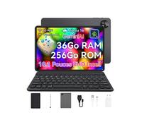 MICREAR Tablette Tactile 10.1'' 256 Go Noir