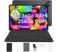 MICREAR Tablette Tactile 10.1'' 256 Go Noir