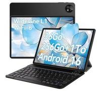 MICREAR Tablette Tactile 10.1'' 256 Go Noir Noir